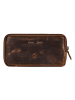 Greenburry Vintage Gürteltasche Leder 19 cm braun
