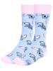 Lilo & Stitch 3er - Pack Socken Disney Lilo & Stitch Geschenkset Gr. 36-43 in Blau