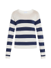 usha BLUE LABEL Damen Pullover in Weiss Marine
