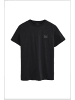 Polo Club T-Shirt in Schwarz