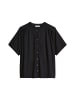 Marc O'Polo Jerseybluse regular in Schwarz