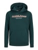 JACK & JONES Junior Hoodie 'Lakewood' in grün