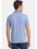 Redmond Poloshirt Basic in Weiß / blau