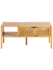 Beliani Couchtisch SURREY in Naturfarben - (W) 99 x (H) 43 x (L) 48 cm