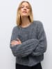 Vero Moda Strickpullover in Medium Grey Melange