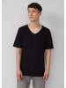 s.Oliver T-Shirt kurzarm in Schwarz