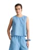 Marc O'Polo DENIM Gestreiftes Top boxy in Light Blue