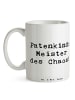 Mr. & Mrs. Panda Tasse Patenkind Chaosmeister mit Spruch in Weiß