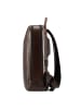 Jost Lund Daypack Leder 42 cm Laptopfach in braun