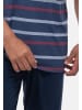 Ammann Schlafanzug Night & Home Cotton in Dunkelblau