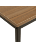 Beliani Konsolentisch DELANO in Braun/Schwarz - (W) 80 x (H) 76 x (L) 30 cm