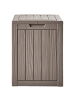Beliani Truhe MEDELLIN in Beige - (W) 46 x (H) 58 x (L) 43 cm