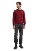 Tom Tailor Pullover in dark samba red melange