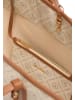 Carlo Colucci Shopper Elvati in Creme / Braun