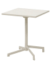 ebuy24 Cafetisch Adam Sandfarben 60 x 60 cm