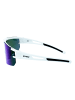 YEAZ SUNSPARK Sport-Sonnenbrille Bright White/Blue in blau