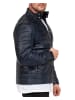 Reichstadt Echtlederjacke in Navy