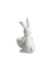 Goebel Figur " Hase mit Schale Snow White - Sweet Boy " in weiß