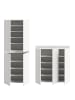 ebuy24 Schlafzimmer-Set Scarpa (2-teilig) Weiß 190 x 37 cm