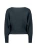 Zero  Strickpullover mit Pailletten in Teal Ocean