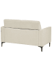 Beliani 2-Sitzer Sofa FENES in Beige/Schwarz - (W) 142 x (H) 90 x (L) 75 cm