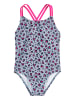 Playshoes UV-Schutz Badeanzug Leo-Print in grau