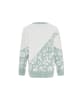 VIRITA Women Strickpullover in Lagune Wollweiss
