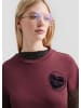 QS T-Shirt in 39D0_bordeaux