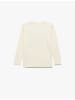 KOTON TSHIRT LS in Beige