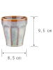 Butlers Kaffeetasse BERGAMO 6er-Set in Taupe