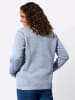 WITT WEIDEN Strickfleece-Jacke in jeansblau-meliert