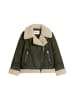 Marc O'Polo DENIM Velourslederjacke regular in Pineneedle