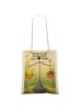 Mr. & Mrs. Panda Schultertasche Sternzeichen Waage Design mit Sp... in Weiß