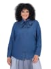 Ulla Popken Bluse in mid blue denim