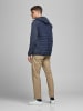 Jack & Jones Softshell Stepp Jacke mit Kapuze JJEMULTI in Navy