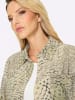 Heine Jersey-Hemd in khaki-sand-bedruckt