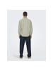 Only&Sons Langarmhemd in Silver Lining