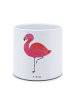 Mr. & Mrs. Panda Großer Blumenkübel Flamingo Classic ohne Spruch in Weiß