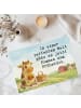Mr. & Mrs. Panda Puzzle Kuh  Pommes Design mit Spruch in Weiß
