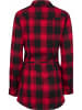 Brandit Minikleid "Women Lucy Longshirt Long Sleeve" in Rot