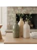 Boltze Vase Mylana aus 3er Set in beige