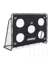 relaxdays Fußballtor in Schwarz - (B)217 x (H)153 x (T)75 cm