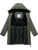 ragwear Wintermantel Nasima Y in Dark Olive
