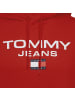 Tommy Hilfiger Kapuzenpullover Tommy Jeans Regular Entry in rot