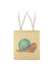 Mr. & Mrs. Panda Shopper Schnecke Sir ohne Spruch in Gelb Pastell