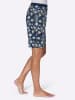 Sieh an! Schlafanzug-Hose in dunkelblau-bedruckt