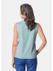 GOLDNER Top Gepflegtes Top in formstabiler Ware in bleu