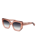 Ana Hickmann Frauen Sonnenbrille Quadratisch Rose