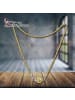 SilberDream 925 Silber vergoldet (Gelbgold 333) Damen SilberDream Halskette Kugel  ca. 46cm