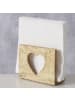 Boltze Serviettenhalter in beige